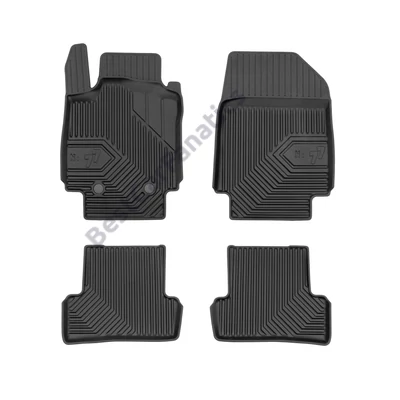 Renault Clio III Frogum No77 fekete 3D hótálcás TPE gumiszőnyeg szett 77409651