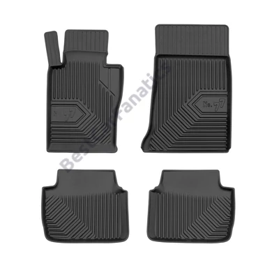 BMW E46 X-Drive Frogum No77 fekete 3D hótálcás TPE gumiszőnyeg szett 77409668