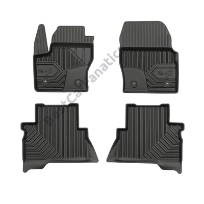 Ford Escape III Frogum No77 fekete 3D hótálcás TPE gumiszőnyeg szett 77409682