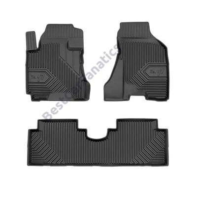 Hyundai Tucson I Frogum No77 fekete 3D hótálcás TPE gumiszőnyeg szett 77409750