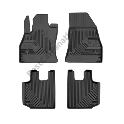 Fiat 500L Frogum No77 fekete 3D hótálcás TPE gumiszőnyeg szett 77409767