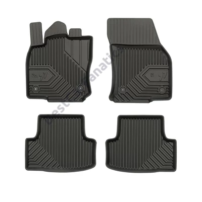 SEAT Ateca Frogum No77 fekete 3D hótálcás TPE gumiszőnyeg szett 77409774