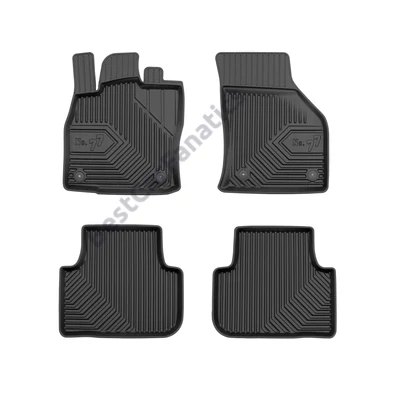 VW Volkswagen Golf Sportsvan Frogum No77 fekete 3D hótálcás TPE gumiszőnyeg szett 77409798