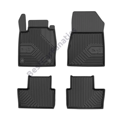 Nissan Juke II Frogum No77 fekete 3D hótálcás TPE gumiszőnyeg szett 77409811