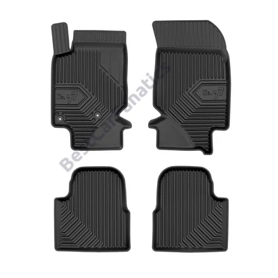 Peugeot 2008 II Frogum No77 fekete 3D hótálcás TPE gumiszőnyeg szett 77409828