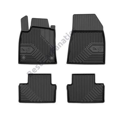 Renault Clio V / E-Tech V Frogum No77 fekete 3D hótálcás TPE gumiszőnyeg szett 77409873