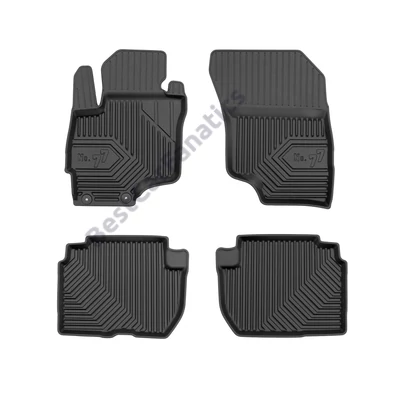 Mitsubishi Outlander III Frogum No77 fekete 3D hótálcás TPE gumiszőnyeg szett 77409910