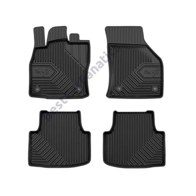 SEAT Leon IV Frogum No77 fekete 3D hótálcás TPE gumiszőnyeg szett 77409972