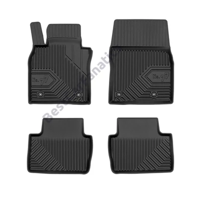 Mazda CX-30 Frogum No77 fekete 3D hótálcás TPE gumiszőnyeg szett 77425088