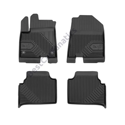 Kia Niro EV I Frogum No77 fekete 3D hótálcás TPE gumiszőnyeg szett 77425187