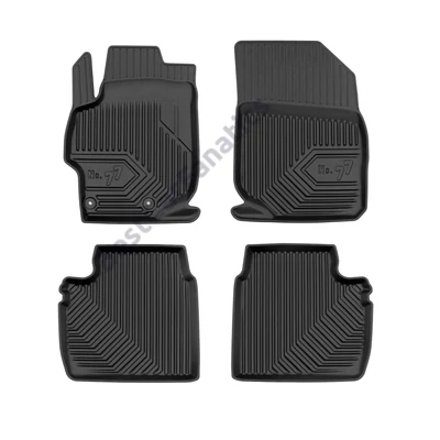 Citroen C-Elysée II Frogum No77 fekete 3D hótálcás TPE gumiszőnyeg szett 77425200