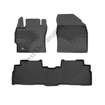 Toyota Verso Frogum No77 fekete 3D hótálcás TPE gumiszőnyeg szett 77425224