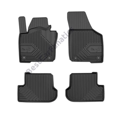 VW Volkswagen Beetle Frogum No77 fekete 3D hótálcás TPE gumiszőnyeg szett 77425262