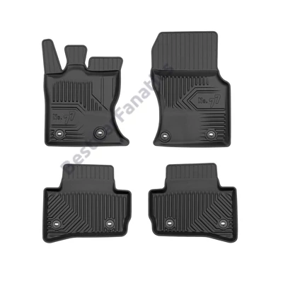 Jaguar F-Pace Frogum No77 fekete 3D hótálcás TPE gumiszőnyeg szett 77425378