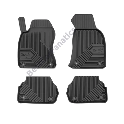 Audi A6 C5 Frogum No77 fekete 3D hótálcás TPE gumiszőnyeg szett 77425415