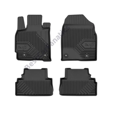 Mazda CX-7 Frogum No77 fekete 3D hótálcás TPE gumiszőnyeg szett 77425606