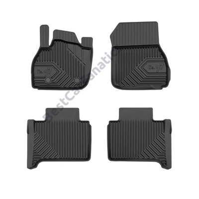 Renault Zoe Frogum No77 fekete 3D hótálcás TPE gumiszőnyeg szett 77425651