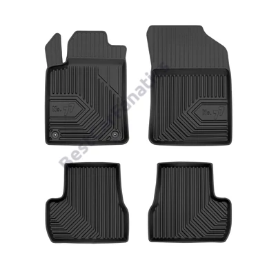 Citroen C3 II Frogum No77 fekete 3D hótálcás TPE gumiszőnyeg szett 77425699