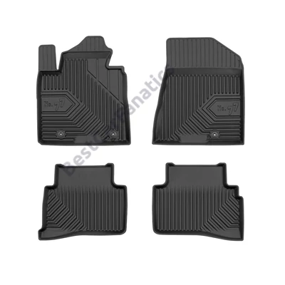 Hyundai Tucson III Frogum No77 fekete 3D hótálcás TPE gumiszőnyeg szett 77425804