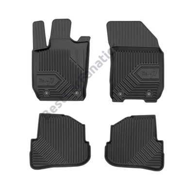 Audi A1 Sportback 8X Frogum No77 fekete 3D hótálcás TPE gumiszőnyeg szett 77425835