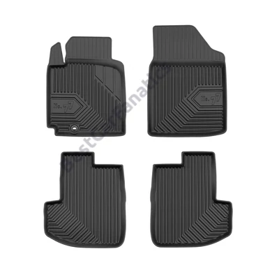 Toyota Yaris I Frogum No77 fekete 3D hótálcás TPE gumiszőnyeg szett 77425859