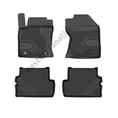 Ford Focus I Frogum No77 fekete 3D hótálcás TPE gumiszőnyeg szett 77426047