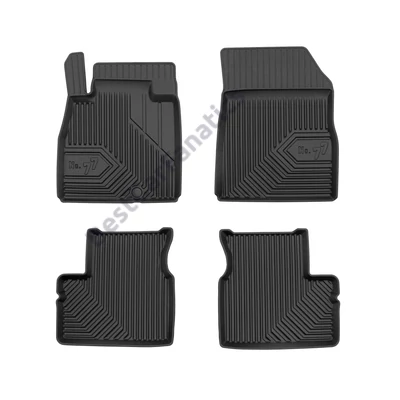 Nissan Micra K13 Frogum No77 fekete 3D hótálcás TPE gumiszőnyeg szett 77426054