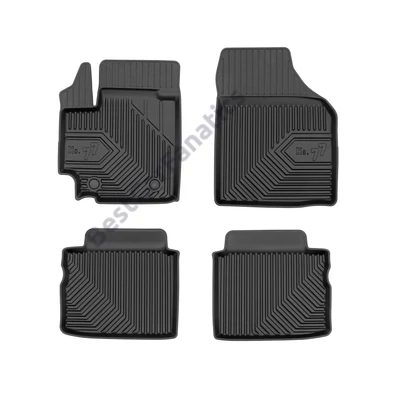 Suzuki Celerio Frogum No77 fekete 3D hótálcás TPE gumiszőnyeg szett 77426108