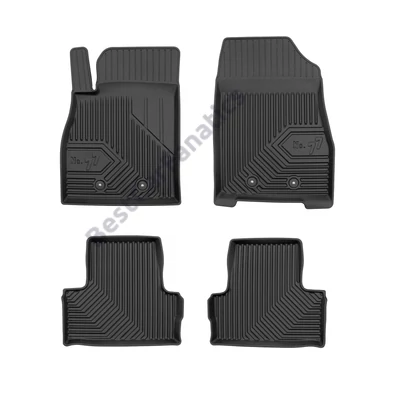 Opel Ampera Frogum No77 fekete 3D hótálcás TPE gumiszőnyeg szett 77426115