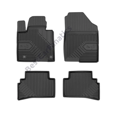 Hyundai Tucson IV Frogum No77 fekete 3D hótálcás TPE gumiszőnyeg szett 77426214
