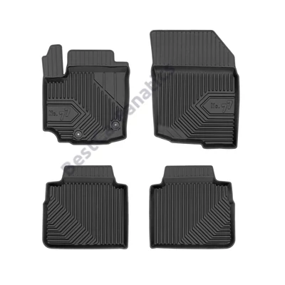 Suzuki SX4 III S-Cross Frogum No77 fekete 3D hótálcás TPE gumiszőnyeg szett 77426238