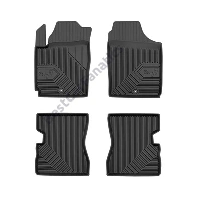Kia Picanto I Frogum No77 fekete 3D hótálcás TPE gumiszőnyeg szett 77426290