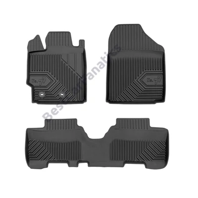 Toyota Urban Cruiser Frogum No77 fekete 3D hótálcás TPE gumiszőnyeg szett 77426306