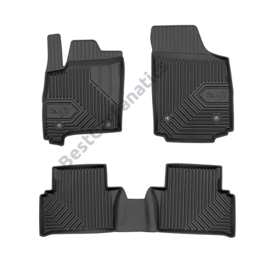 Opel Meriva A Frogum No77 fekete 3D hótálcás TPE gumiszőnyeg szett 77426382