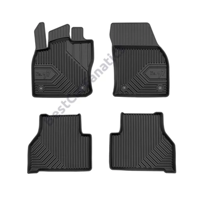 Ford Tourneo Connect III Frogum No77 fekete 3D hótálcás TPE gumiszőnyeg szett 77426412