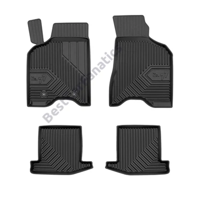 VW Volkswagen Lupo Frogum No77 fekete 3D hótálcás TPE gumiszőnyeg szett 77426450