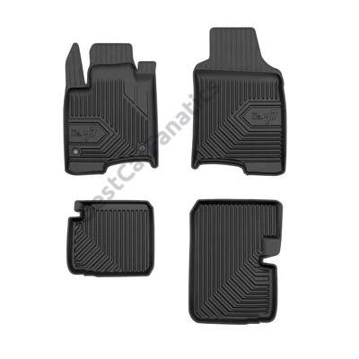 Fiat Panda III Frogum No77 fekete 3D hótálcás TPE gumiszőnyeg szett 77426528