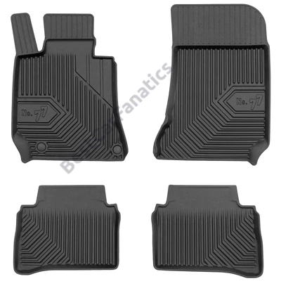 Mercedes Benz CLS C218 W218 Frogum No77 fekete 3D hótálcás TPE gumiszőnyeg szett 77407916