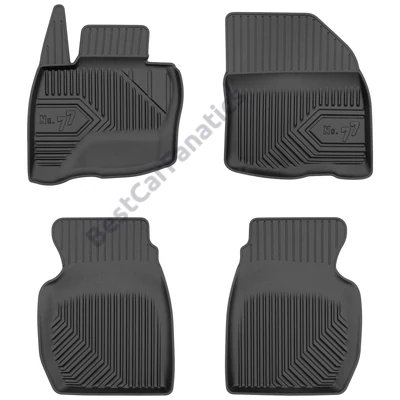 Honda Civic VIII Frogum No77 fekete 3D hótálcás TPE gumiszőnyeg szett 77408371