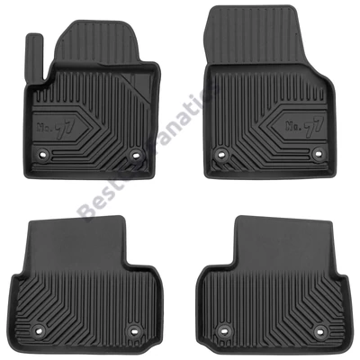 Land Rover Discovery Sport Frogum No77 fekete 3D hótálcás TPE gumiszőnyeg szett 77408944