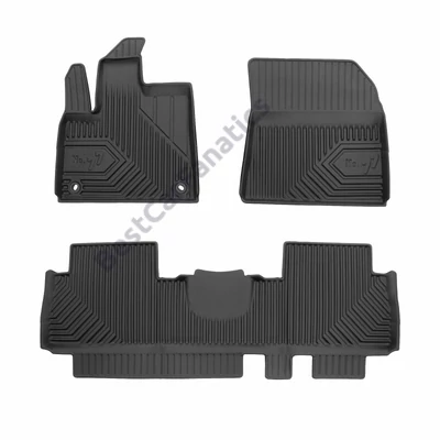 Opel Combo E Frogum No77 fekete 3D hótálcás TPE gumiszőnyeg szett 77409064