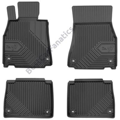 Lexus LS III Sedan Frogum No77 fekete 3D hótálcás TPE gumiszőnyeg szett 77409095