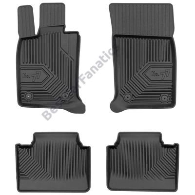 Porsche Panamera II Frogum No77 fekete 3D hótálcás TPE gumiszőnyeg szett 77409507