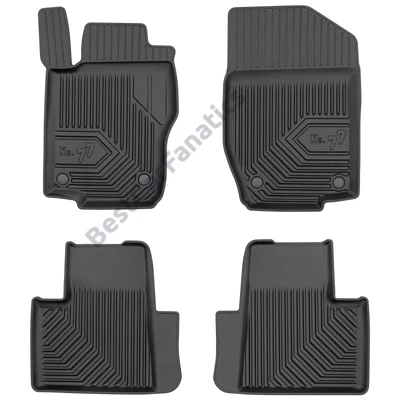 Mercedes Benz GL-osztály X164 Frogum No77 fekete 3D hótálcás TPE gumiszőnyeg szett 77409781