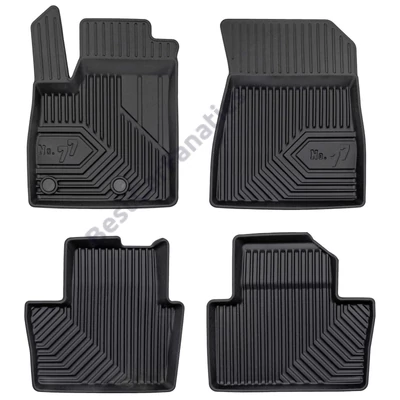 Renault Austral Frogum No77 fekete 3D hótálcás TPE gumiszőnyeg szett 77412477
