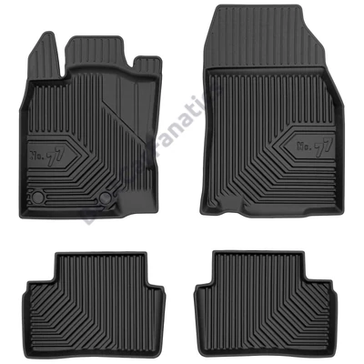 Renault Kadjar Frogum No77 fekete 3D hótálcás TPE gumiszőnyeg szett 77425026