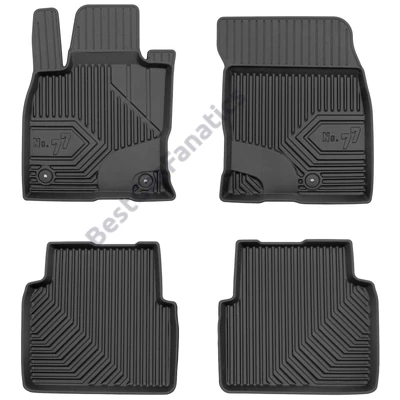 Ford Kuga III Frogum No77 fekete 3D hótálcás TPE gumiszőnyeg szett 77425057