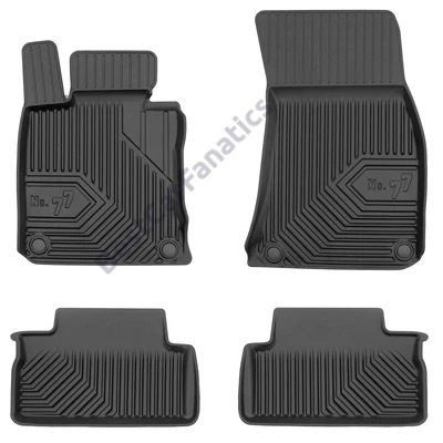 BMW F33 Cabrio Frogum No77 fekete 3D hótálcás TPE gumiszőnyeg szett 77425132