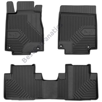 Honda CR-V IV Frogum No77 fekete 3D hótálcás TPE gumiszőnyeg szett 77425477