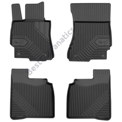Mercedes Benz W221 Long Frogum No77 fekete 3D hótálcás TPE gumiszőnyeg szett 77425811